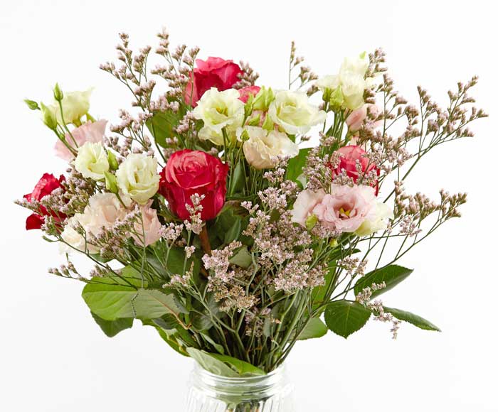 Festlig jubilæumsbuket - Send blomster med Bloomit