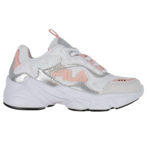 Fila Sko - Collene Logo Kids - Hvid/Silver