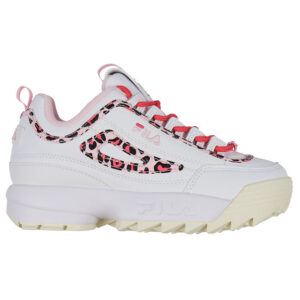 Fila Sko - Disruptor P Kids - Hvid/Leopard