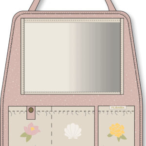 Filibabba - Organizer Og Tablet Holder Til Bil - Ocean Blossom
