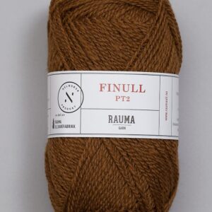 Finull - 4065 Mørk kamelbrun 4065 Mørk kamelbrun - Rauma Garn - Rauma