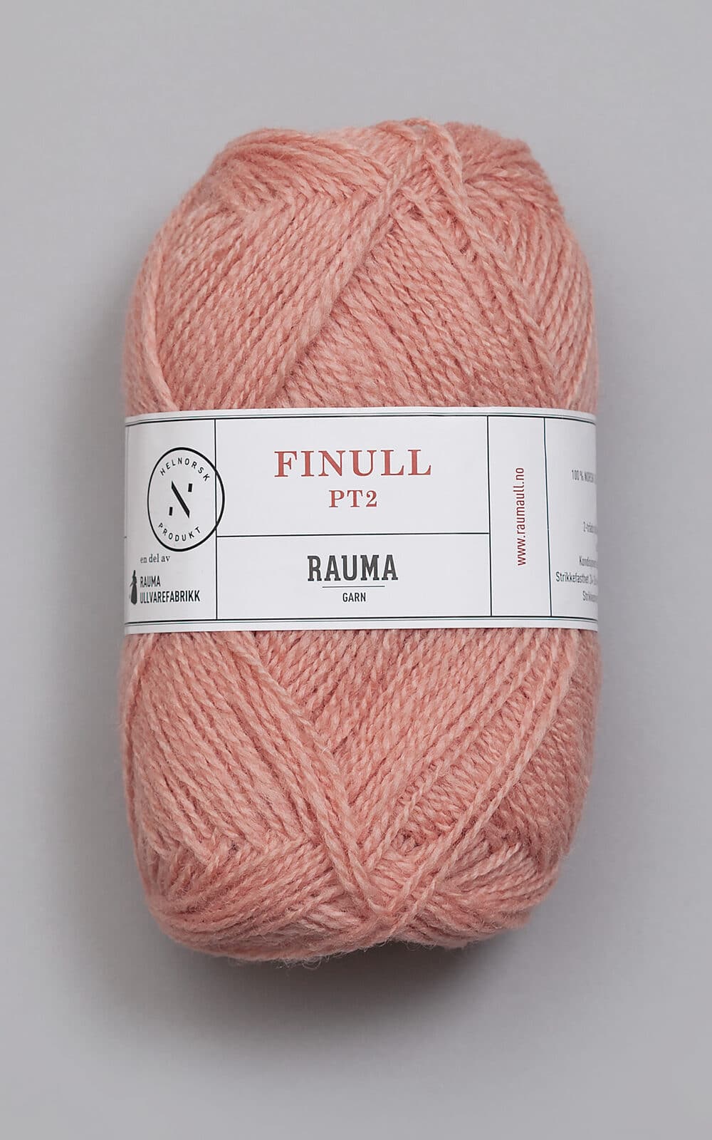 Finull - 4087 Pudderrosa 4087 Pudderrosa - Rauma Garn - Rauma