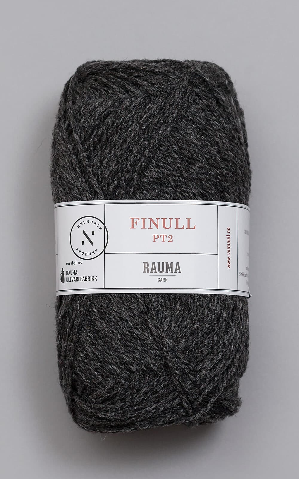 Finull - 414 Koksgrå melert 414 Koksgrå melert - Rauma Garn - Rauma