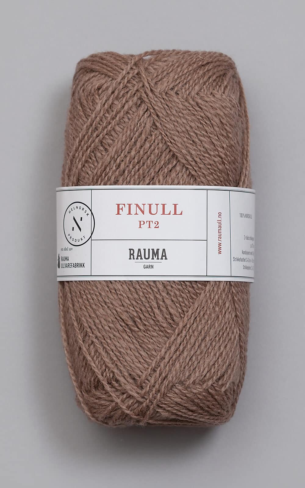 Finull - 420 Mørk beige 420 Mørk beige - Rauma Garn - Rauma