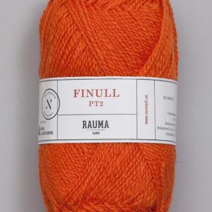 Finull - 4205 Orange 4205 Orange - Rauma Garn - Rauma