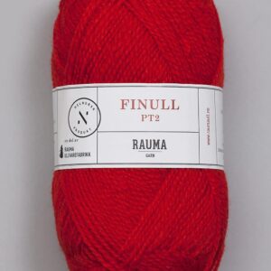 Finull - 424 Rød 424 Rød - Rauma Garn - Rauma