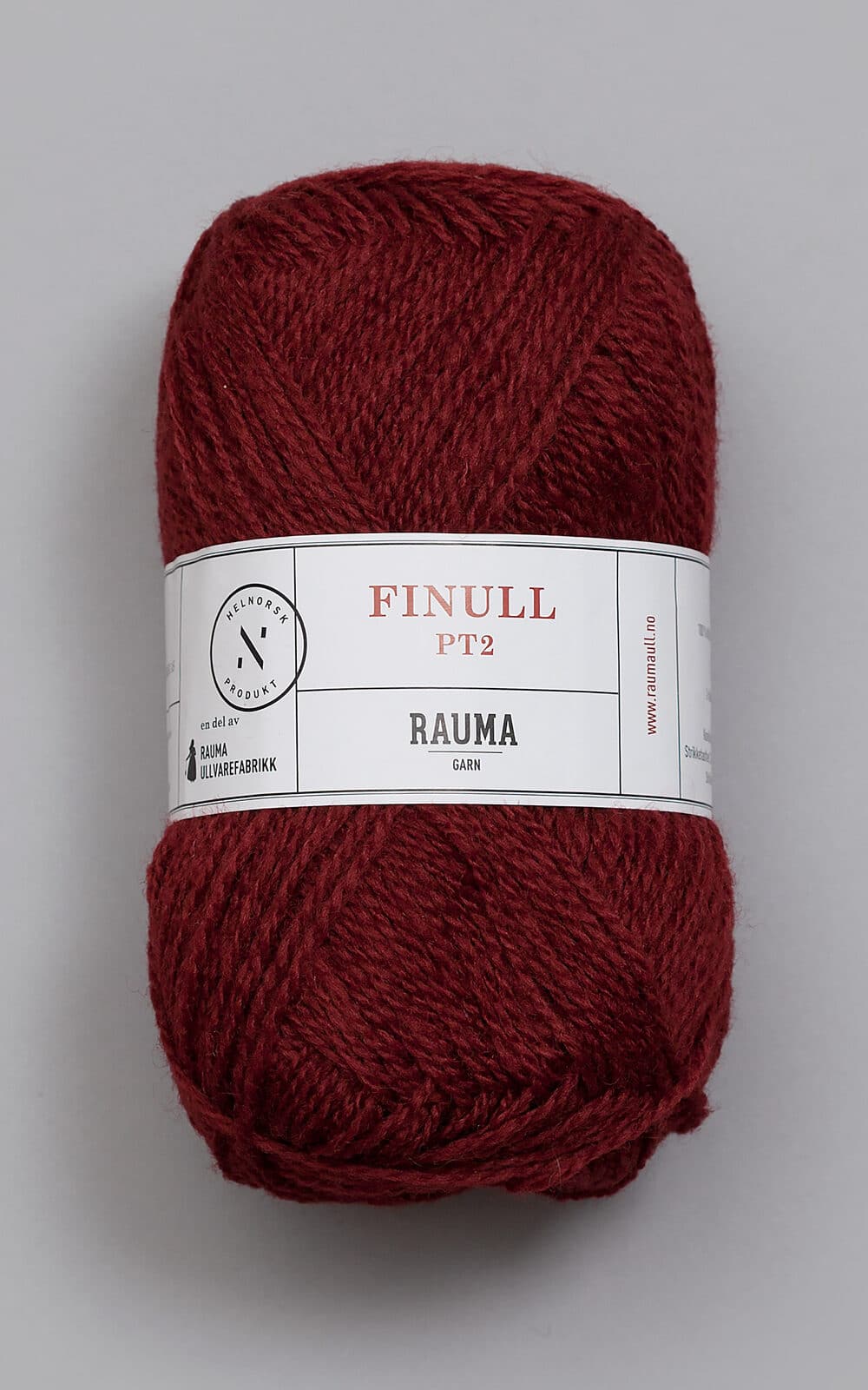 Finull - 428 Vinrød 428 Vinrød - Rauma Garn - Rauma