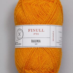 Finull - 4305 Gulorange 4305 Gulorange - Rauma Garn - Rauma