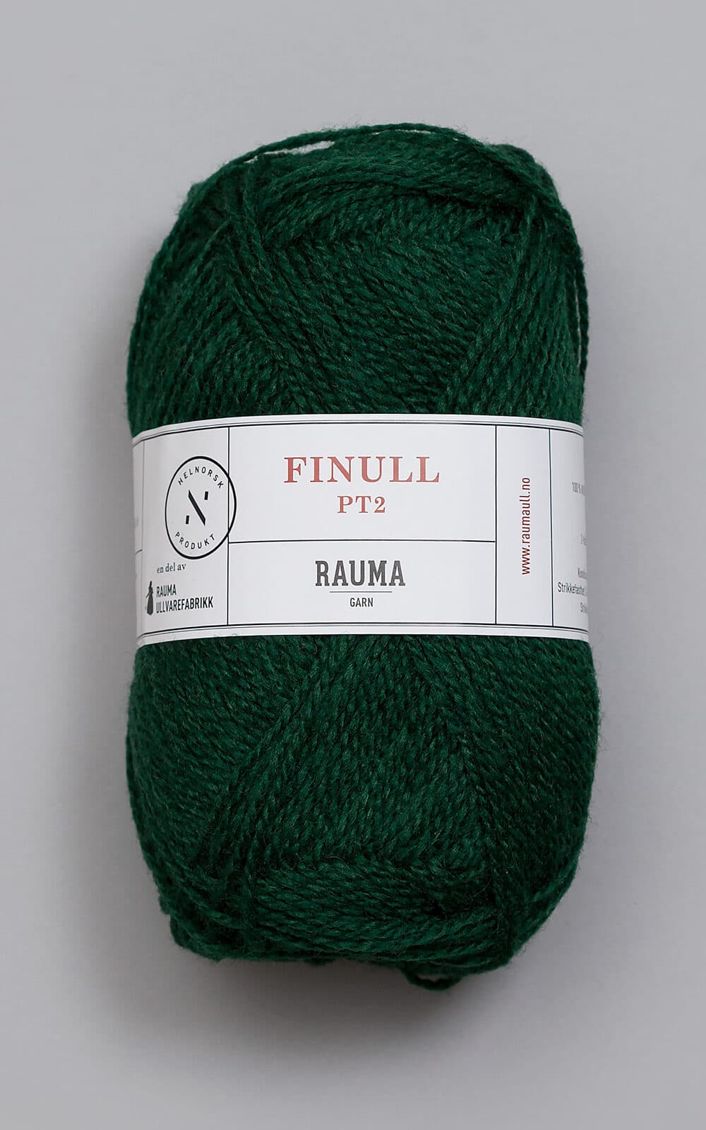Finull - 432 Dyp grøn 432 Dyp grøn - Rauma Garn - Rauma