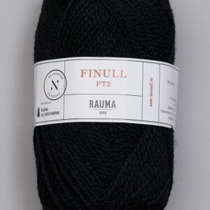 Finull - 436 Sort 436 Sort - Rauma Garn - Rauma