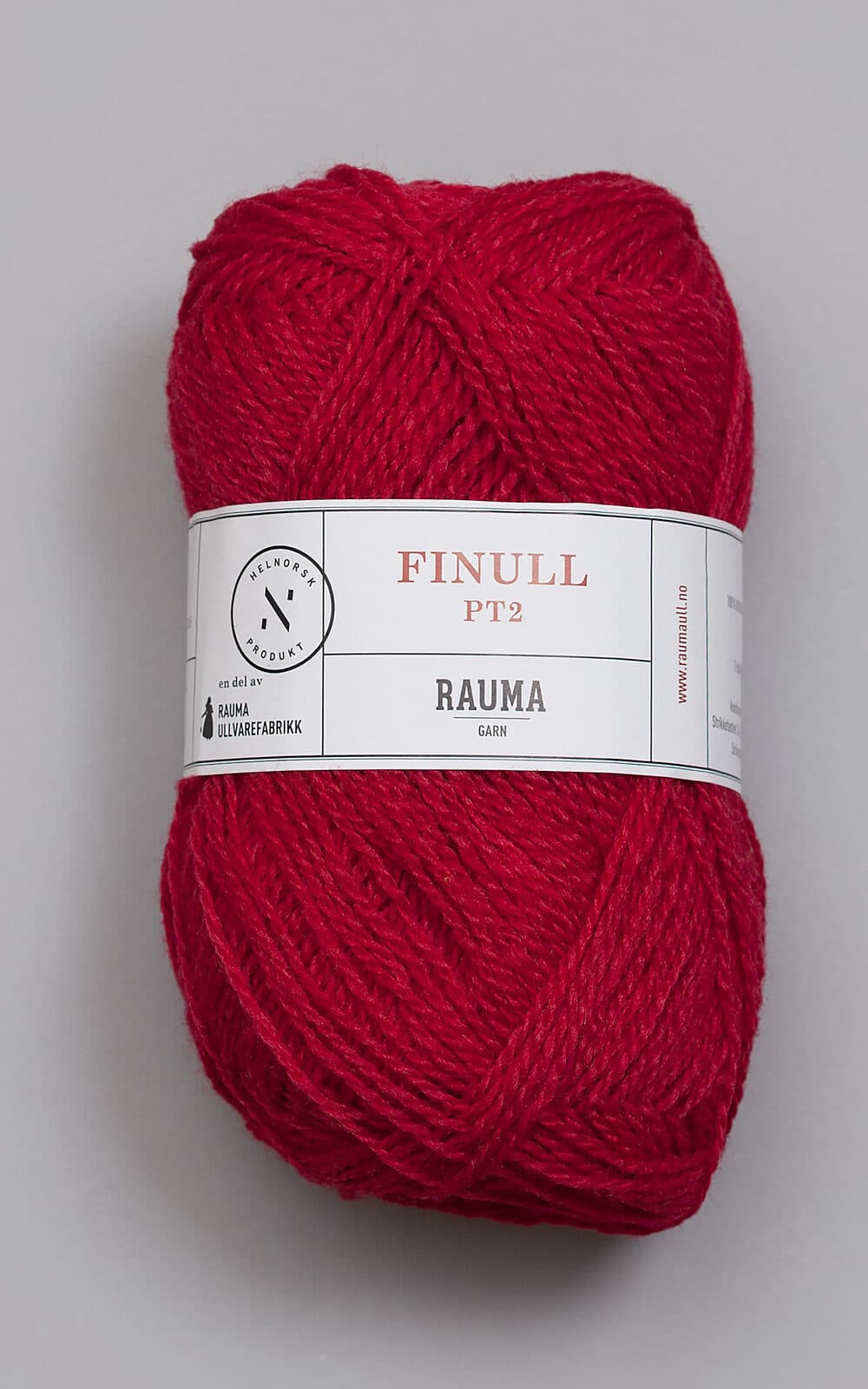 Finull - 439 Hindbær rød 439 Hindbær rød - Rauma Garn - Rauma