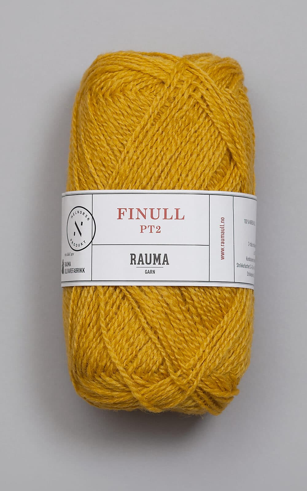 Finull - 450 Mørk gul 450 Mørk gul - Rauma Garn - Rauma