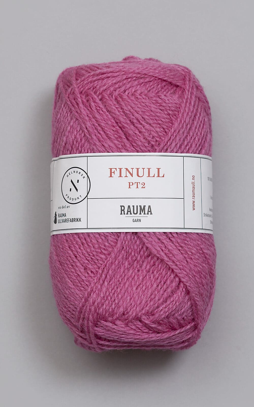 Finull - 465 Mørk rosa 465 Mørk rosa - Rauma Garn - Rauma