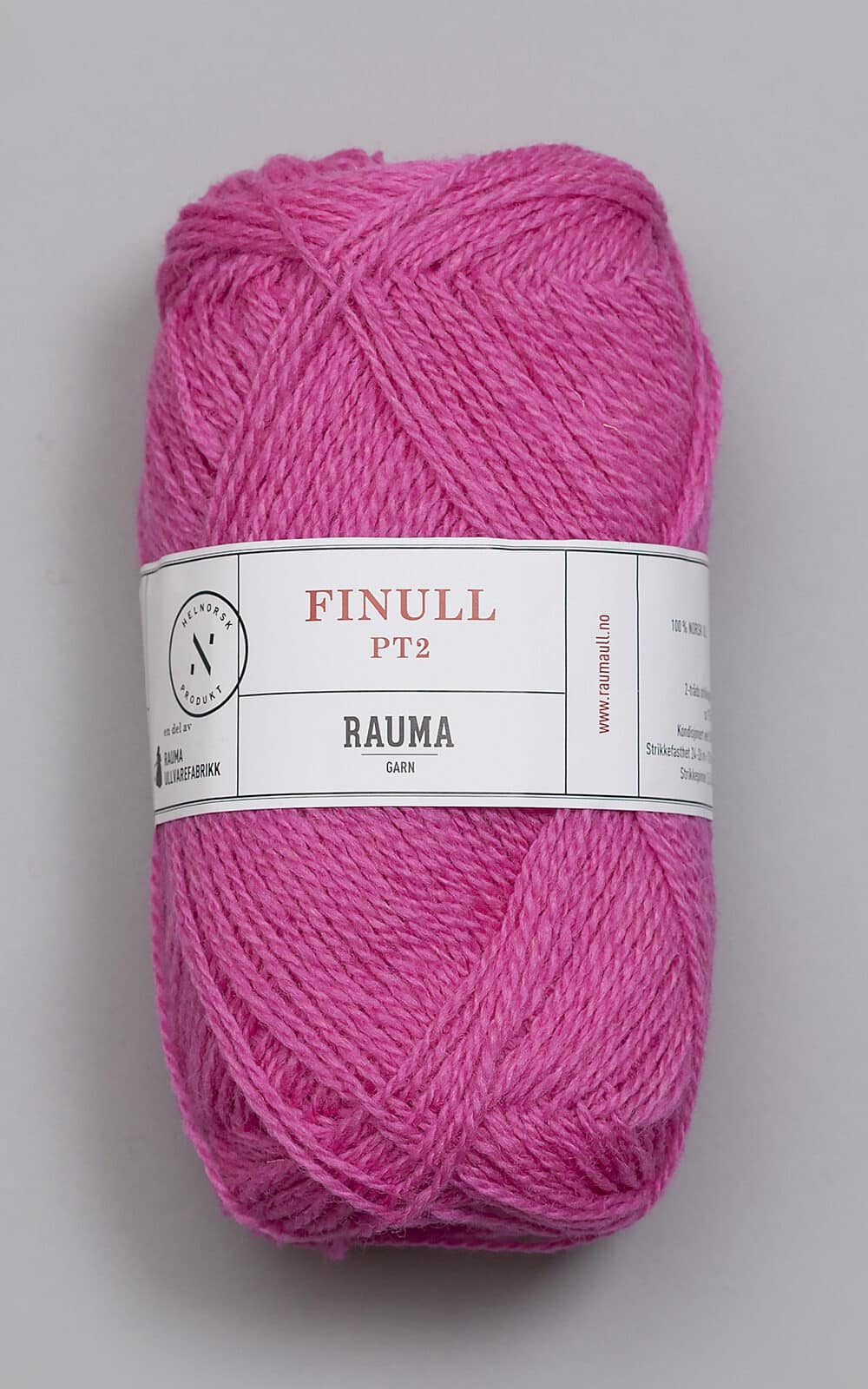 Finull - 4686 Skarp rosa 4686 Skarp rosa - Rauma Garn - Rauma