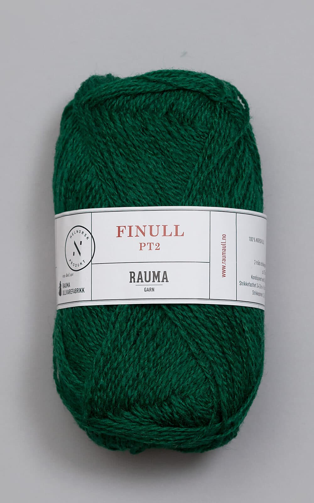 Finull - 494 Mørk grøn 494 Mørk grøn - Rauma Garn - Rauma