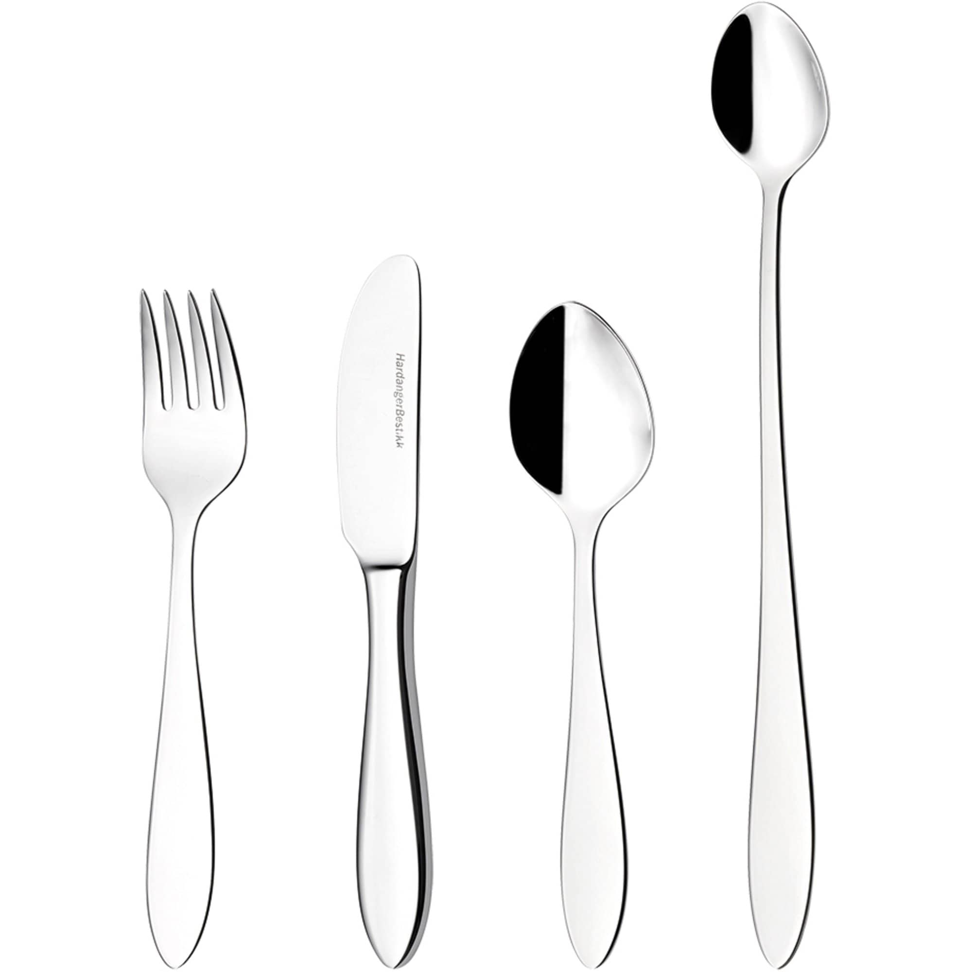 Fjord børnebestik, 4 dele