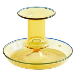 Flare lysestage, Ø11, yellow