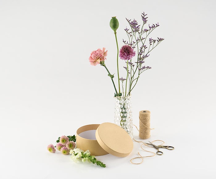 Floristens blomsteræske trylleri - Send blomster med Bloomit