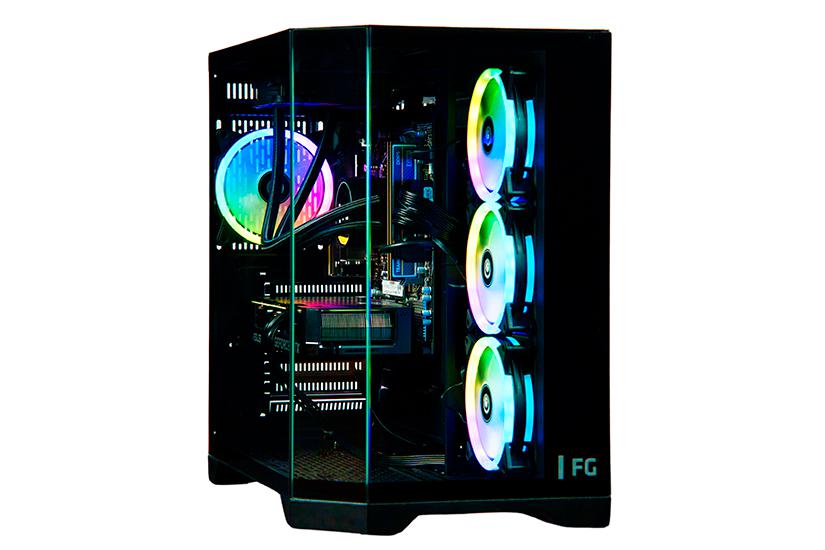 Føniks AMD Ryzen 7/RTX4070 Gamer Computer - AMD Ryzen 7 7800X3D - Vandkøler - 32GB DDR5 - GeForce RTX 4070 12GB - 2TB SSD M.2 - Uden Windows licens