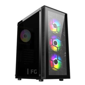 Føniks Bushido I Færdigsamlet Gamer Computer - Intel i5 10400F - 16GB DDR4 - GeForce RTX 3060 12GB - 1TB SSD M.2 - Windows 11 installeret og køreklar