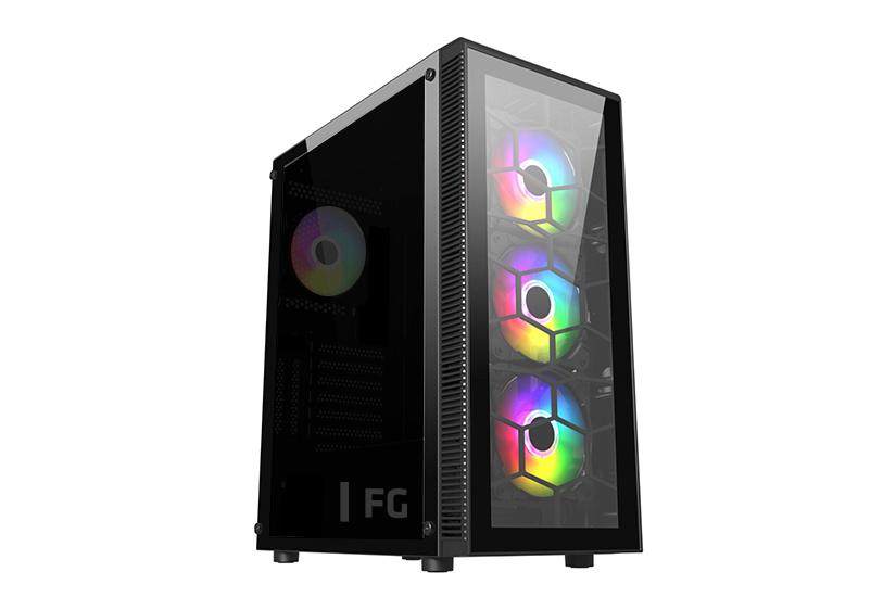 Føniks Bushido I Færdigsamlet Gamer Computer - Intel i5 10400F - 16GB DDR4 - GeForce RTX 3060 12GB - 1TB SSD M.2 - Windows 11 installeret og køreklar