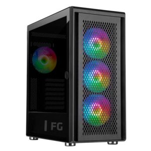 Føniks Bushido IV Færdigsamlet Gamer Computer - AMD Ryzen 5 7500F - 16GB DDR5 - GeForce RTX 4070 12GB - 1TB SSD M.2 - Windows 11 installeret og køreklar