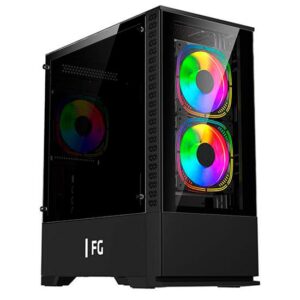 Føniks Ryzen 7/RTX4070 Gamer Computer - AMD Ryzen 7 5700X - 32GB DDR4 - GeForce RTX 4070 12GB - 1TB SSD M.2 - Uden Windows licens