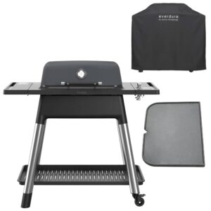 Force gasgrill + grillbetræk & grillplade grafit