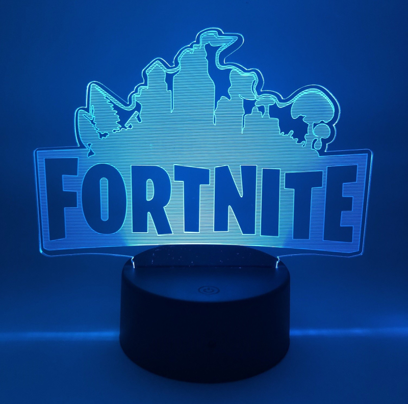 Fortnite 3D lampe
