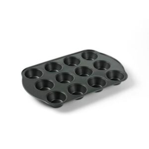Funktion Muffin tin 12 holes grey