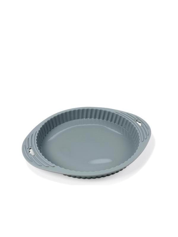 Funktion Pie dish Round grey silicone