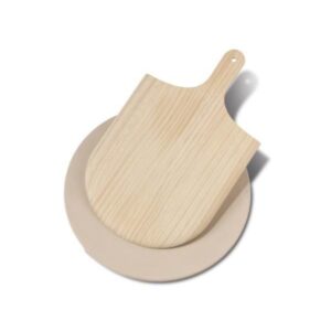 Funktion Pizza baking stone with shovel 37.5 cm
