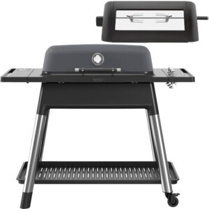 Furnace gasgrill + rottiseri, mat grafitgrå