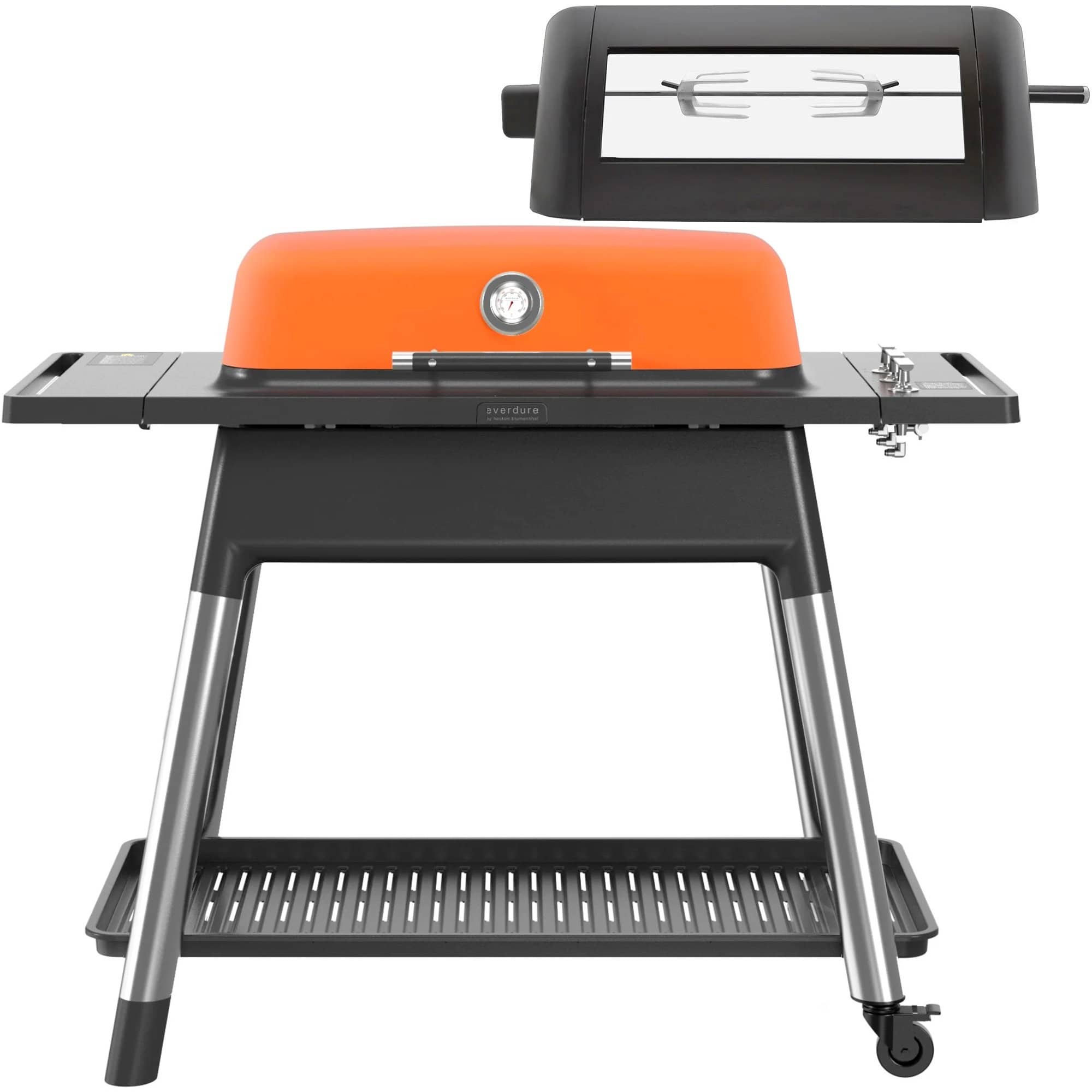 Furnace gasgrill + rottiseri, mat orange