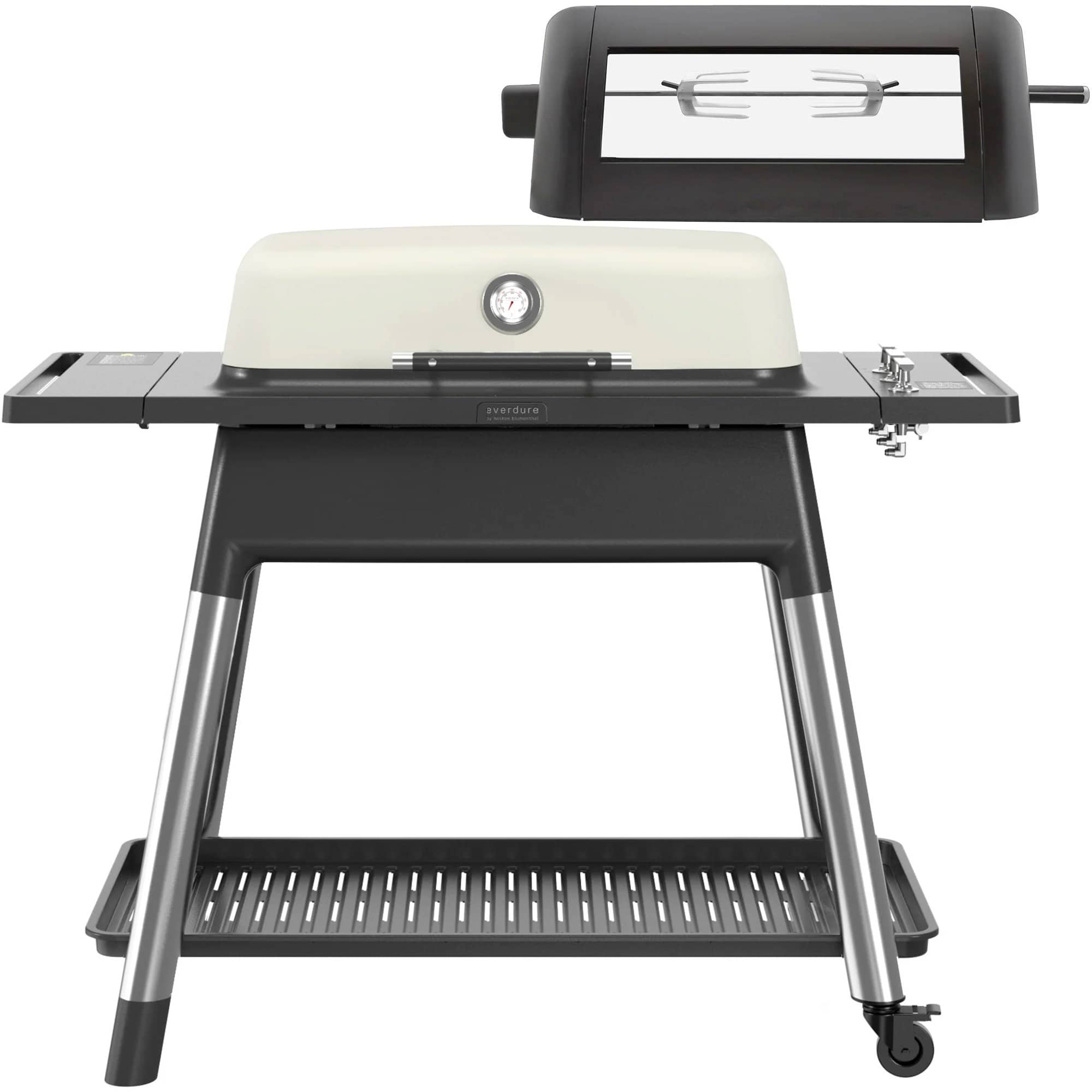 Furnace gasgrill + rottiseri, mat stone