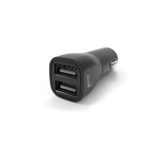 GEAR Charger 12/24V 2xUSB-A 3.4A Black