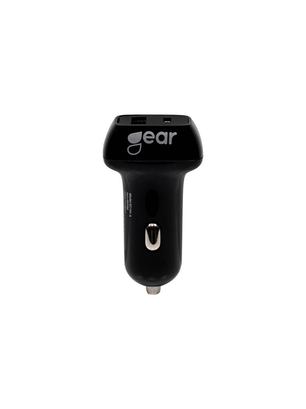 GEAR Charger 12V 1xUSB-C PD 20-32W Black
