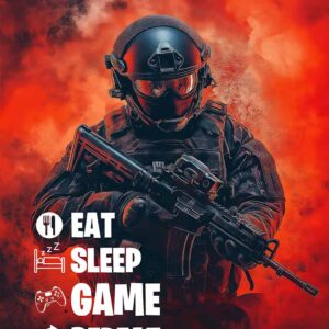Game Repeat Plakat
