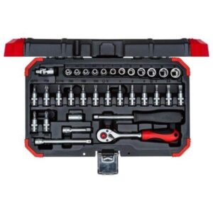 Gedore R49003033 Topnøglesæt 1/4" - 33 dele