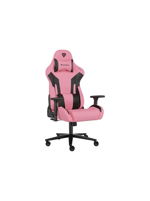 Genesis Nitro 720 Black/Pink Gamer Stol - Læder - Op til 150 kg