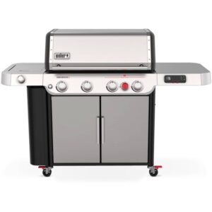 Genesis SX-435 gasgrill, rustfrit stål