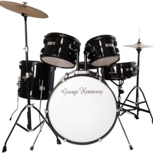 George Hennessey SP525T trommesæt - Sort