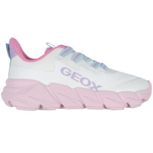 Geox Sko - J Flexyper Fast - Hvid/Pink