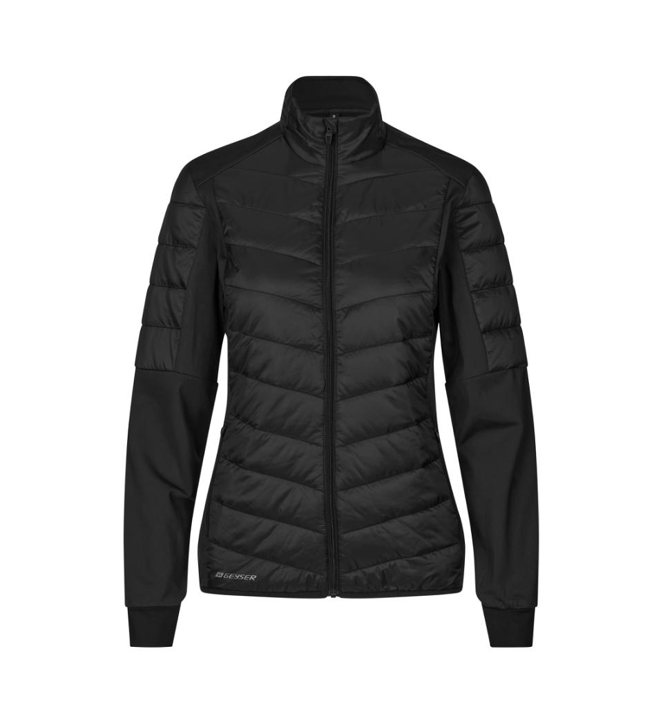 Geyser Women Hybrid Jakke-sort-large