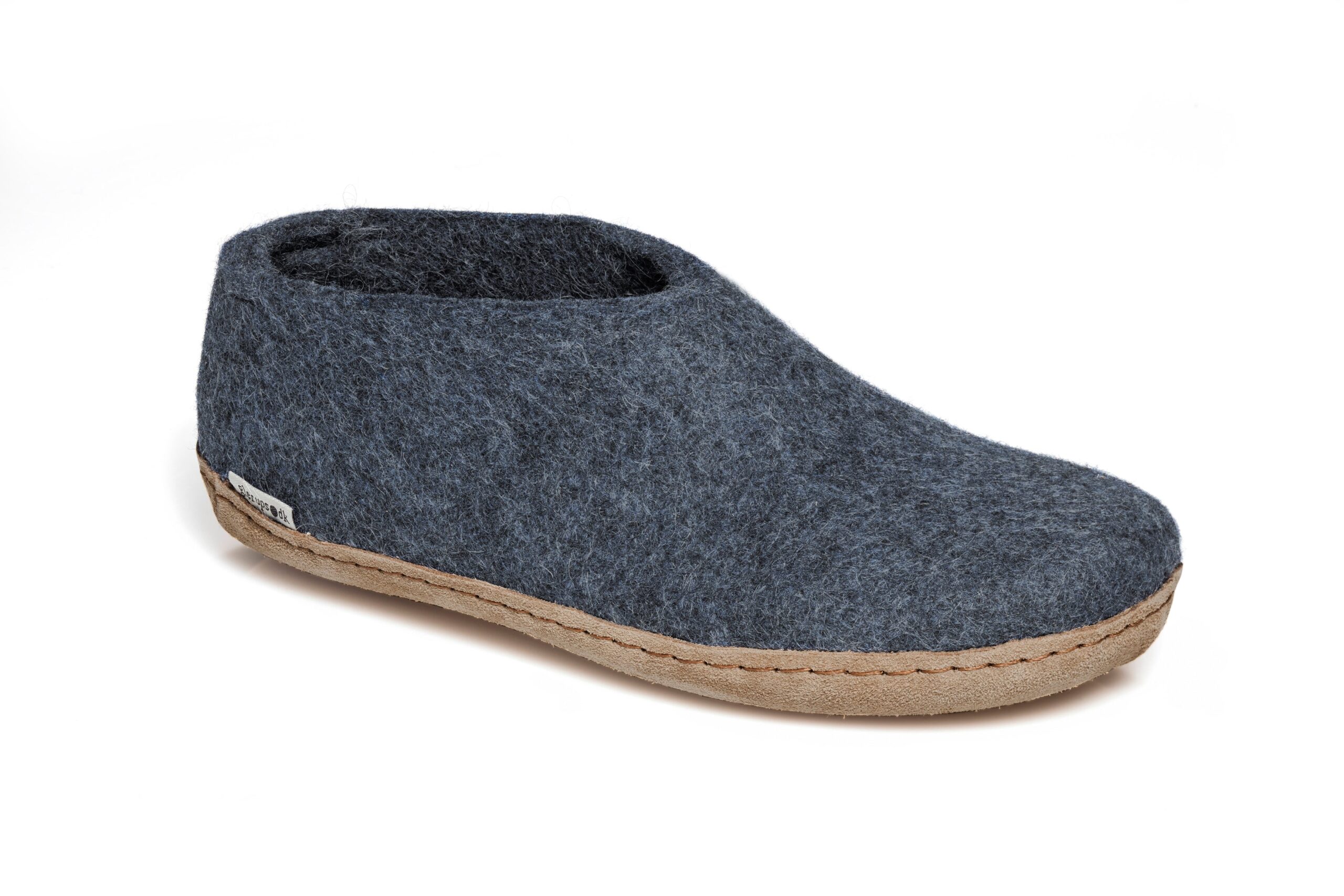 Glerups - Sko m/skindsål, 64-0244 - Denim - 38