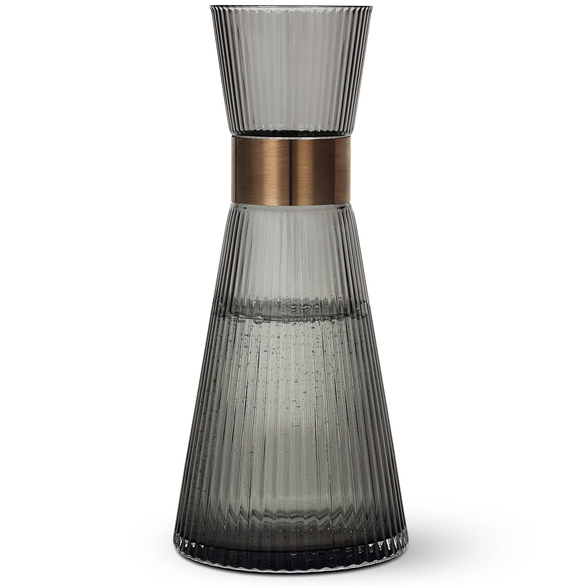 Grand Cru karaffel 1 liter, røgfarvet