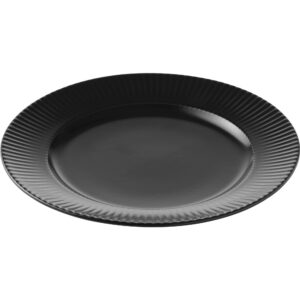 Groovy Desserttallerken 21 cm., sort