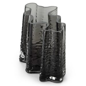 Gry Wide vase, 19 cm, smoke