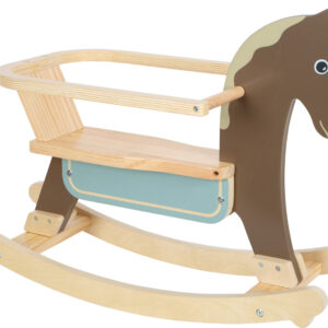 Gyngehest Med Ryglæn - Træ - Small Foot