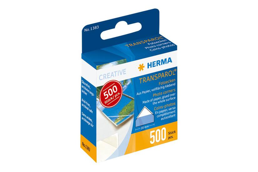 HERMA Transparol fotohjørne